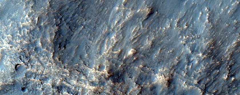 Possible Hematite-Rich Terrain North of Ares Vallis