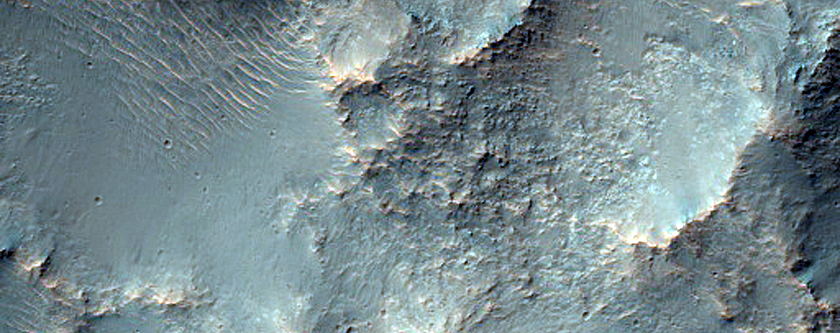 Greater Hellas Region Crater Rim
