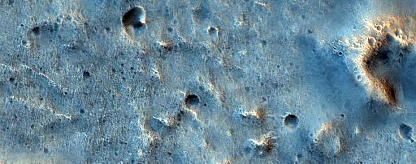 Pitted Mounds in Chryse Planitia
