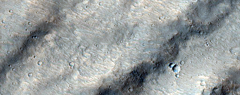 Possible Clay-Bearing Layers Exposed in Shalbatana Vallis Scarp