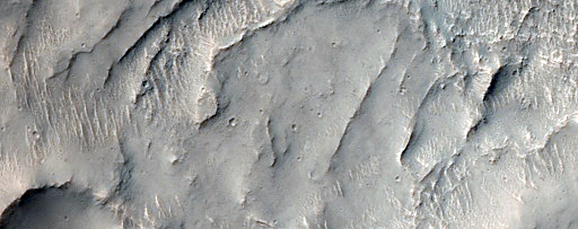 Knobby Unit in Intercrater Plain