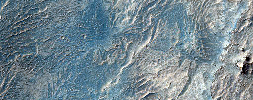 Ridged Floor in Eastern Candor Chasma