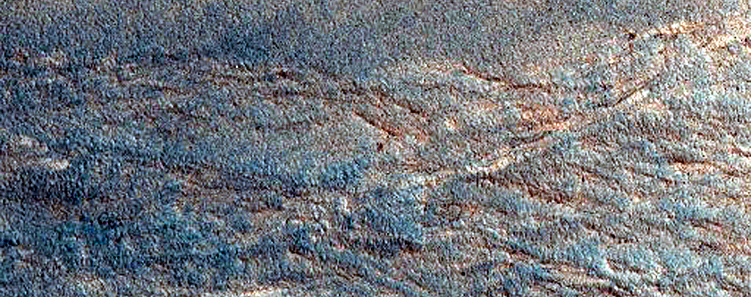Crater Wall Features and Gullies