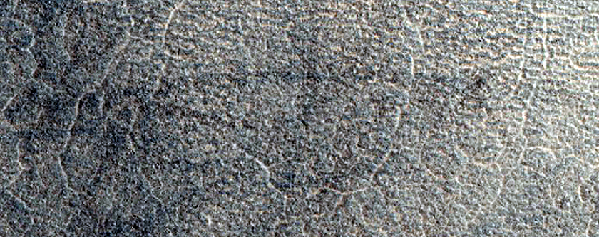 Cratered Mound in Acidalia Planitia