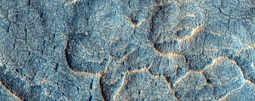 Surface with Scalloped Depressions in Utopia Planitia