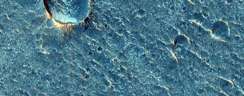 Terrain Sample in Tiu Valles