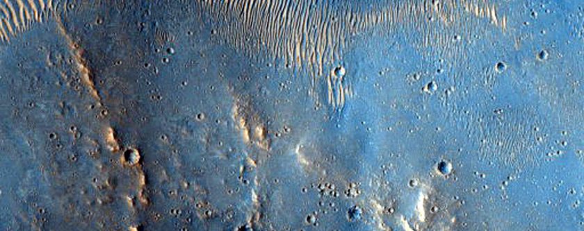 Medrissa Crater Ejecta
