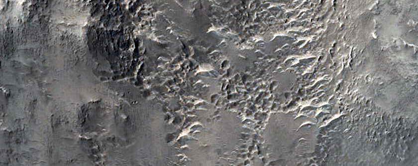 Crater in Arabia Terra