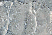 Narrow Ridges in Meridiani Planum
