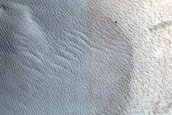 Crater in Lava Flows

