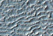 Bedforms on Floor of Li Fan Crater
