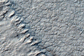 Basal Exposure of South Polar Layered Deposits
