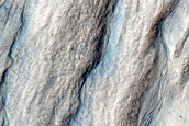 Gullies with Filled Arcuate Ridge
