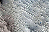 Interior of Large Crater in Marte Vallis
