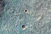 Crater with Steep Slopes
