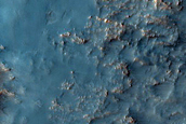Degraded Crater Wall

