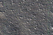 Curved Bands in Possible Glacial Unit
