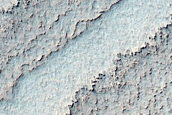 Layering in Burroughs Crater
