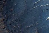 Terrain Sample Near Lampland Crater
