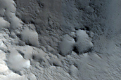 Ejecta and Mound in Northern Mid-Latitudes
