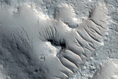 Mesa in Northern Kasei Valles
