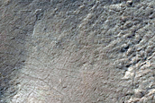 Basal Exposure of South Polar Layered Deposits
