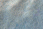 Flow along North Wall of Baltisk Crater
