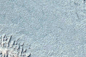 Layers Betweet Burroughs Crater and Thyles Montes
