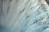 Crater with Steep Slopes
