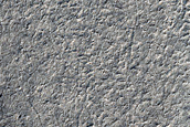 Exposure of South Polar Layered Deposits
