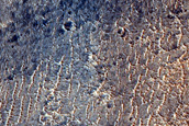 Mounds West of Schiaparelli Crater
