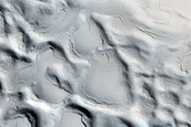 Buttes and Mesas and Other Landforms in Eastern Arabia Terra
