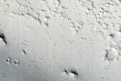 Possible Lava Tube on Eastern Flank of Tharsis Tholus
