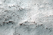 South Polar Layered Deposits Exposure Near Residual Cap
