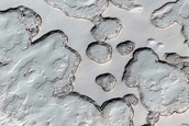 Monitoring of South Polar Residual Cap Albedo Features
