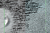 Crescentic Feature on South Polar Layered Deposits

