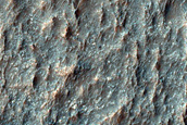 Landforms South of Sirenum Tholus
