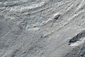 Basal Exposure of South Polar Layered Deposits
