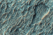 Dark-Toned Ridge at Junction with Dark-Toned Plain
