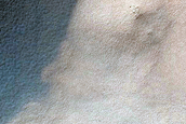 Crater with Steep Slopes
