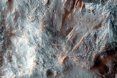 Normal Faults along Coprates Chasma Floor

