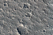 Recent Impact Crater
