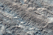 Basal Exposure of South Polar Layered Deposits
