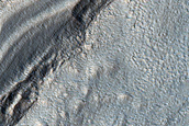 Layered Feature in Promethei Terra
