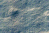 Exposure of South Polar Layered Deposits
