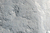 Ridges in Pettit Crater
