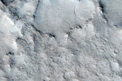 Landforms on Floor of Antoniadi Crater
