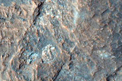 Landforms Near Terby Crater

