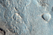 Sedimentary Clays in Crater Terrace
