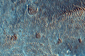 Terrain and Degraded Secondaries Northeast of Nirgal Vallis
